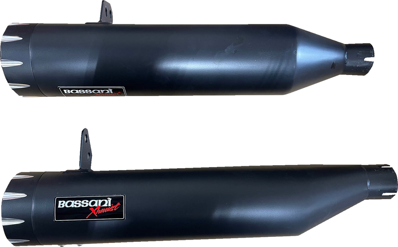 Bassani Xhaust 4" Slip-On Mufflers