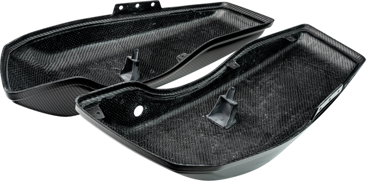 Slyfox Saddlebag Lids - Carbon Gloss - FL '24-'25