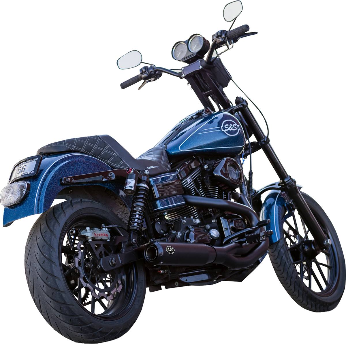 S&S Cycle 2-Into-1 Qualifier Exhaust System