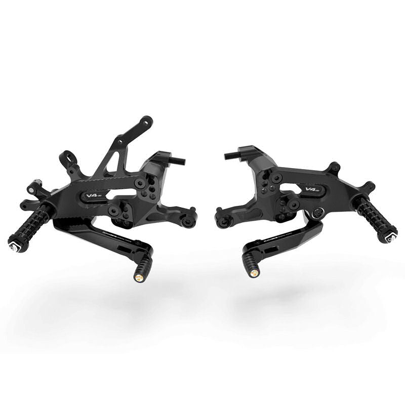 Ducabike DBK ECO Adjustable Rearsets For Ducati Streetfighter V4 V4S