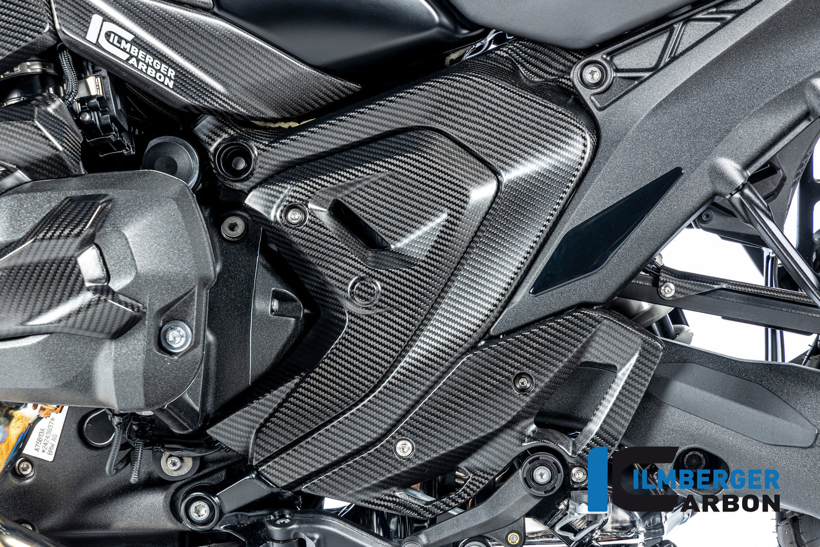 Ilmberger Carbon Frame Cover Left BMW R 1300 GS - Matte / Twill