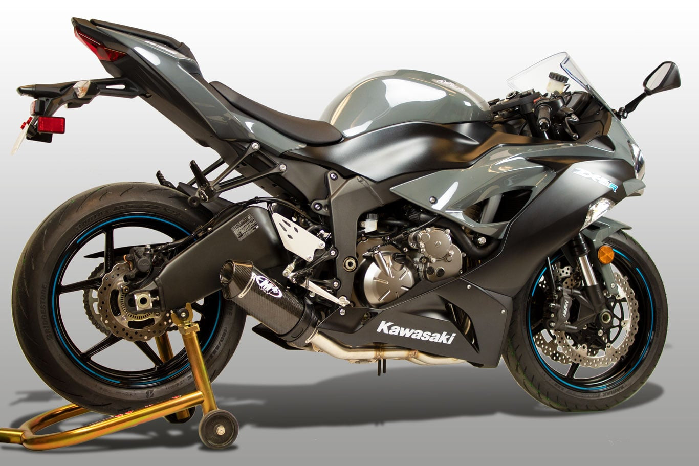 M4 Exhaust 2019 ZX6R Full System Street Slayer Carbon