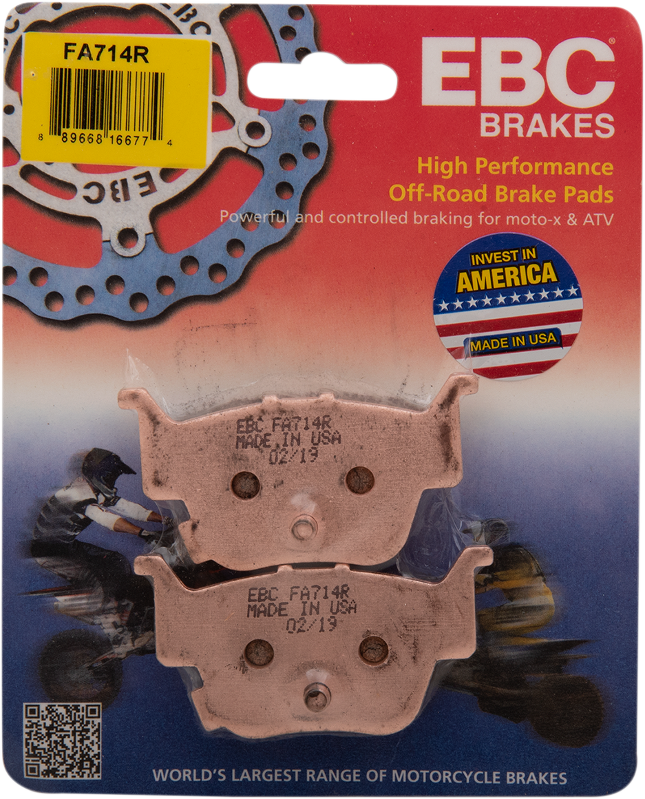 EBC Brakes Sintered "R" Brake Pads