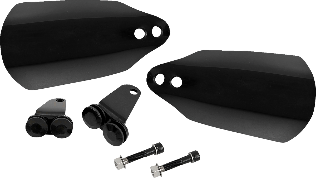 Memphis Shades Handguards - Black - Touring