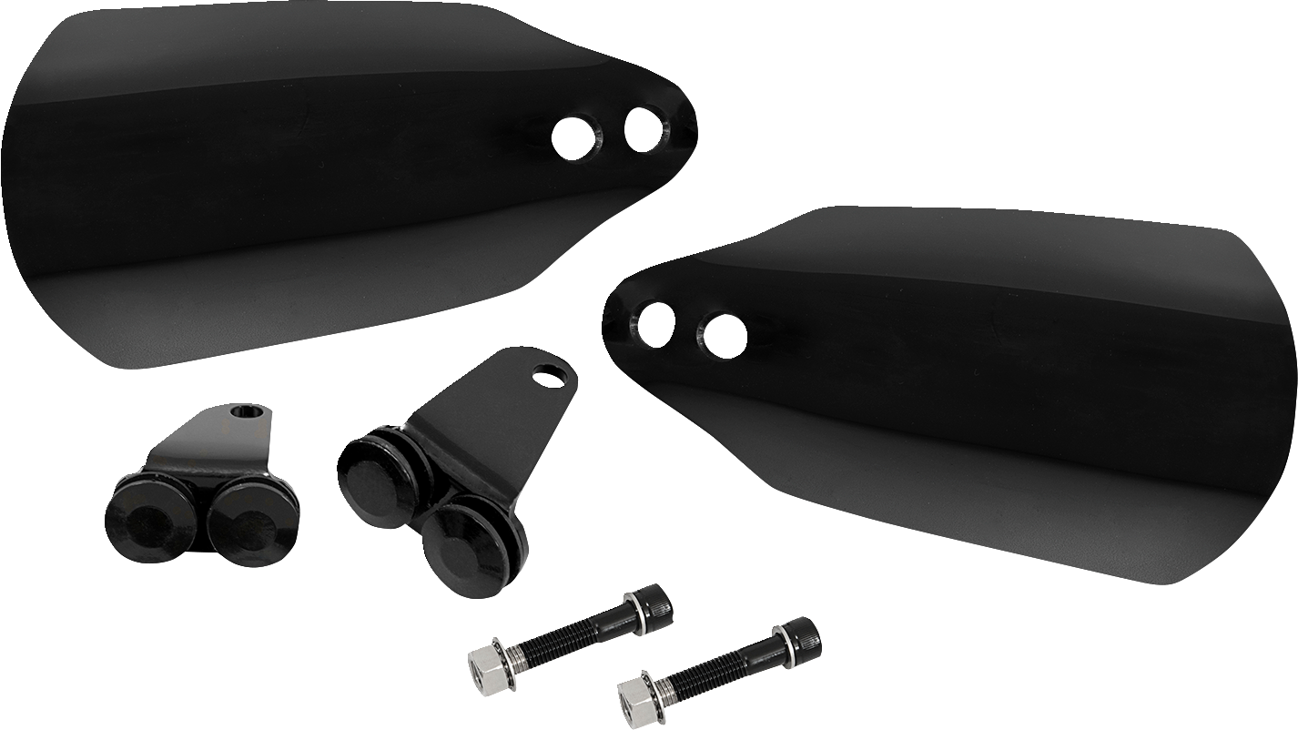 Memphis Shades Handguards - Black - Touring