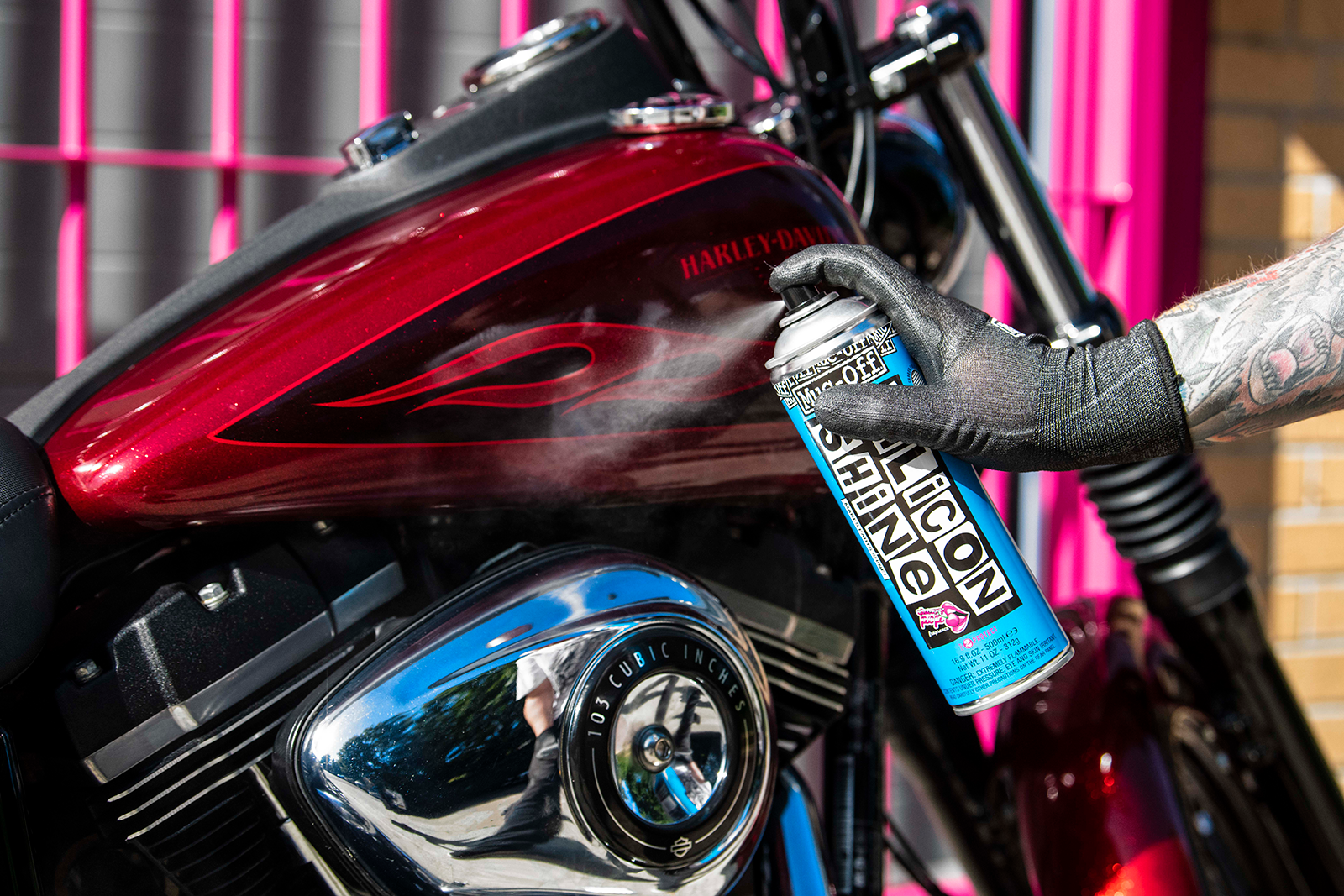 Muc-Off USA Silicon Shine - 11 Oz. Net Wt. - Aerosol