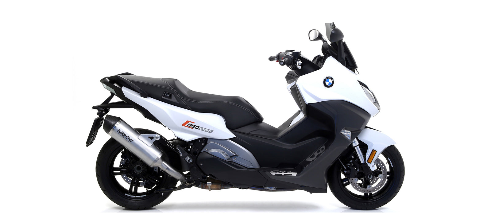 Arrow Race-Tech Aluminium Slip On With Carbon End Cap