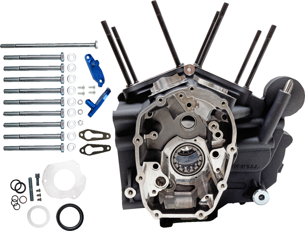 S&amp;S Cycle Engine Case - MK-Series - Performance Replacement - M8 Touring