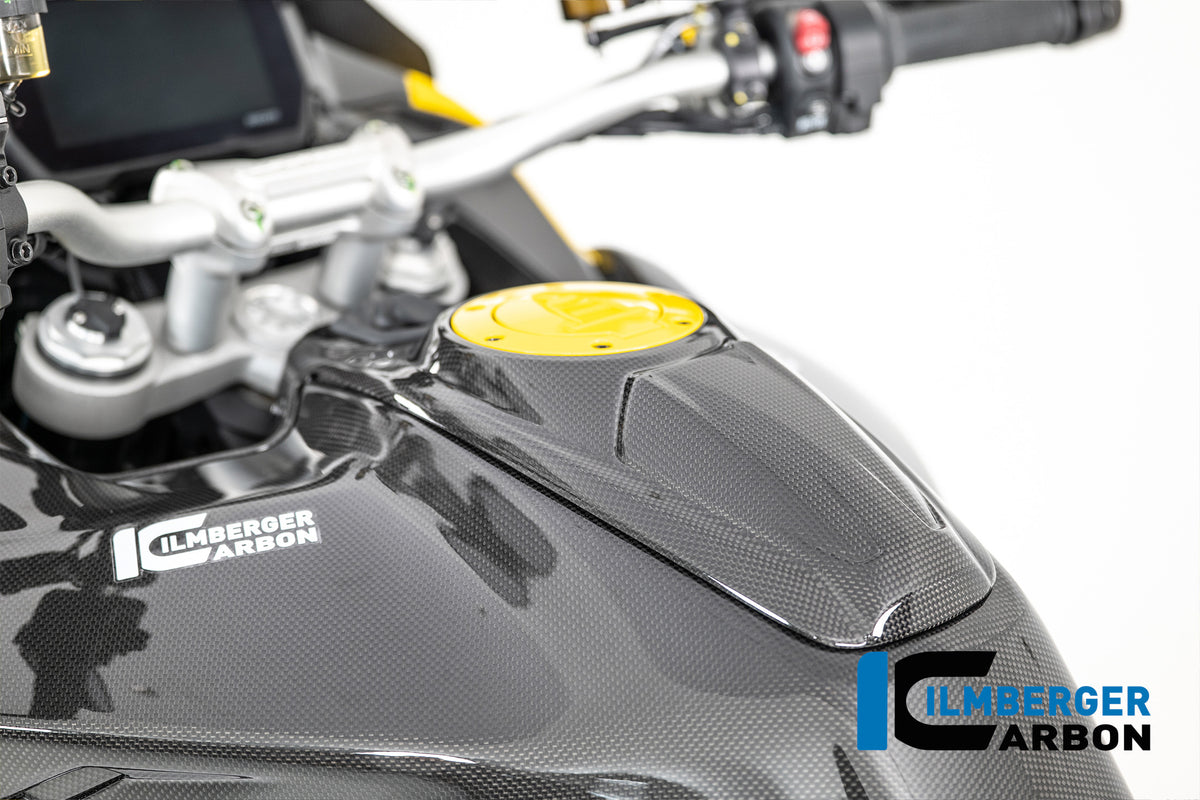 Ilmberger Carbon Upper Tank Cover Carbon Glossy Ducati Multistrada V4 2025