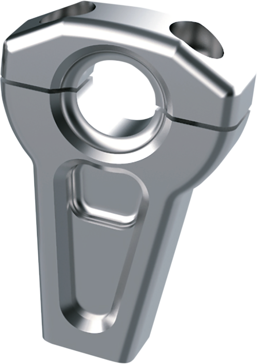Slyfox Handlebar Riser Kit - Straight - 1" Clamping - 3-1/2" Rise - Raw