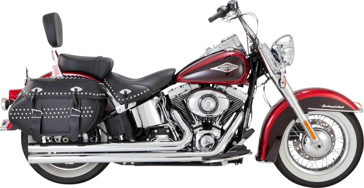 Vance & Hines Big Shots Long Exhaust System - Chrome