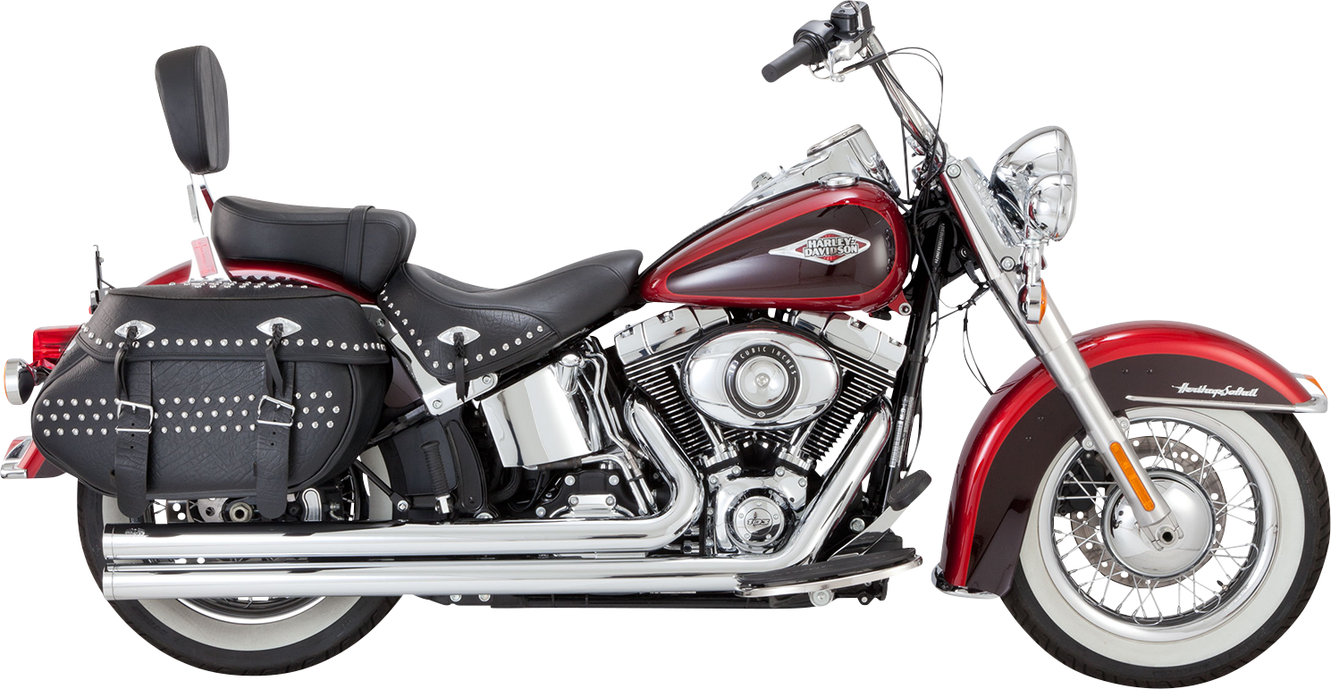 Vance & Hines Big Shots Long Exhaust System - Chrome
