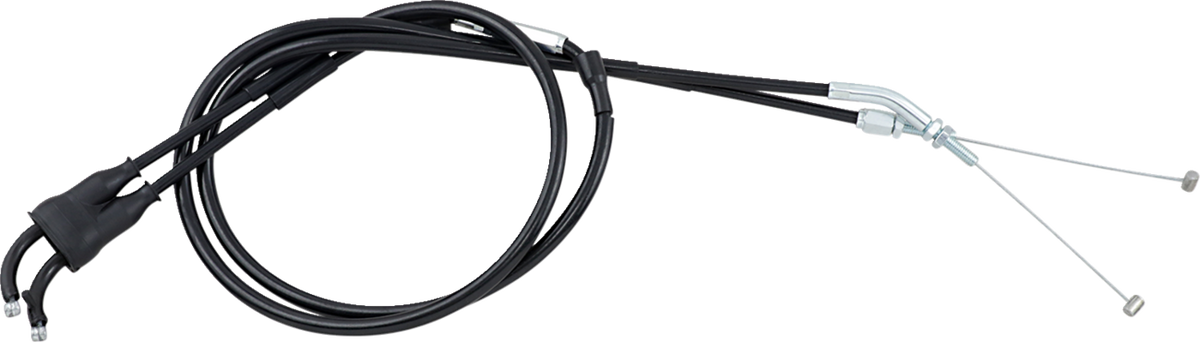 Motion Pro Black Vinyl Throttle Cable - Push/Pull - '95-'07 YZF600R