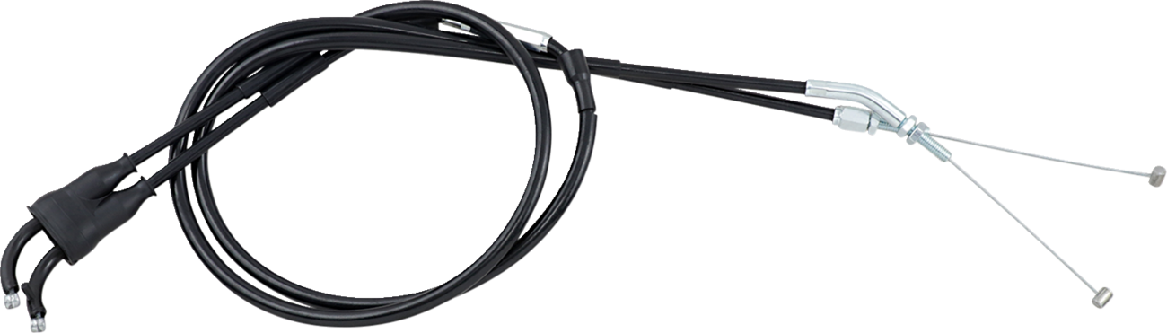 Motion Pro Black Vinyl Throttle Cable - Push/Pull - '95-'07 YZF600R