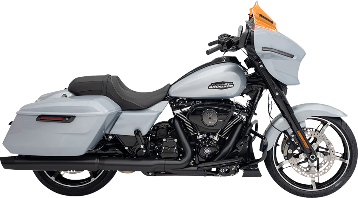Klock Werks Ice Flare® Windshield - 8" - Orange Ice - FLHX