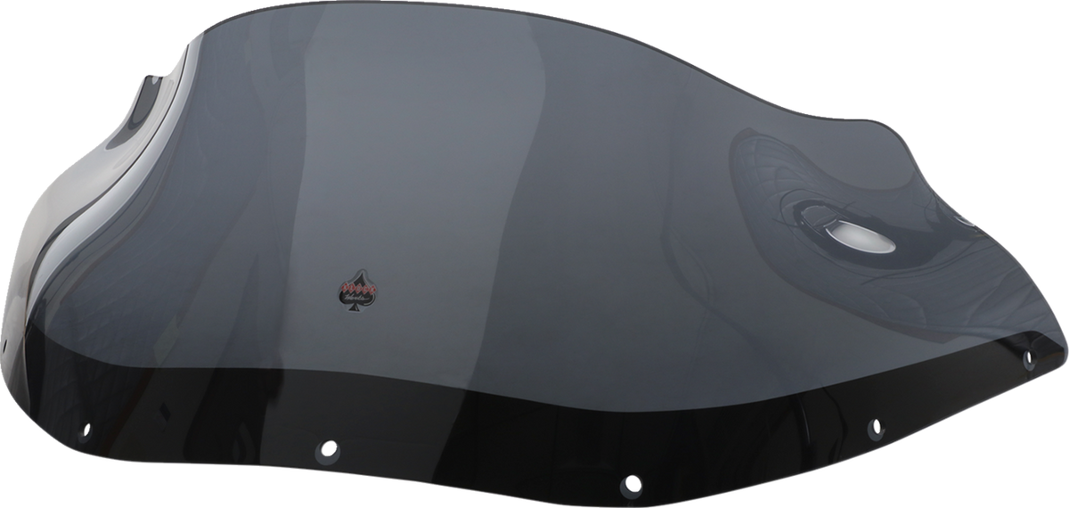 Klock Werks Flare® Windshield - 9" - Dark Smoke - '85-'92 FXRP