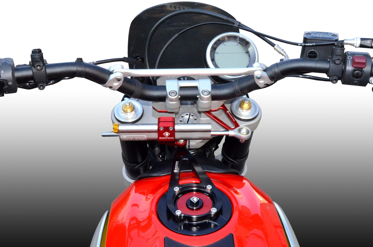 Ducabike DBK SAS14 Scrambler Desertsled Kit Mount Steering Damper