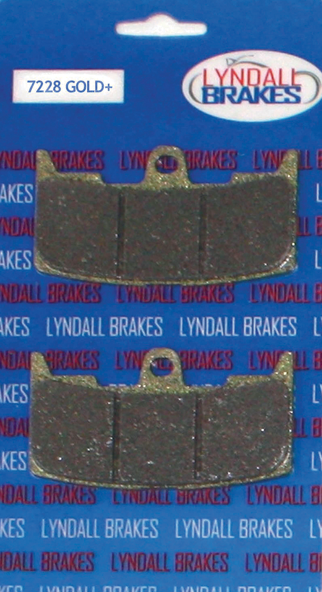 Lyndall Racing Brakes LLC Gold-Plus Brake Pads - Buell