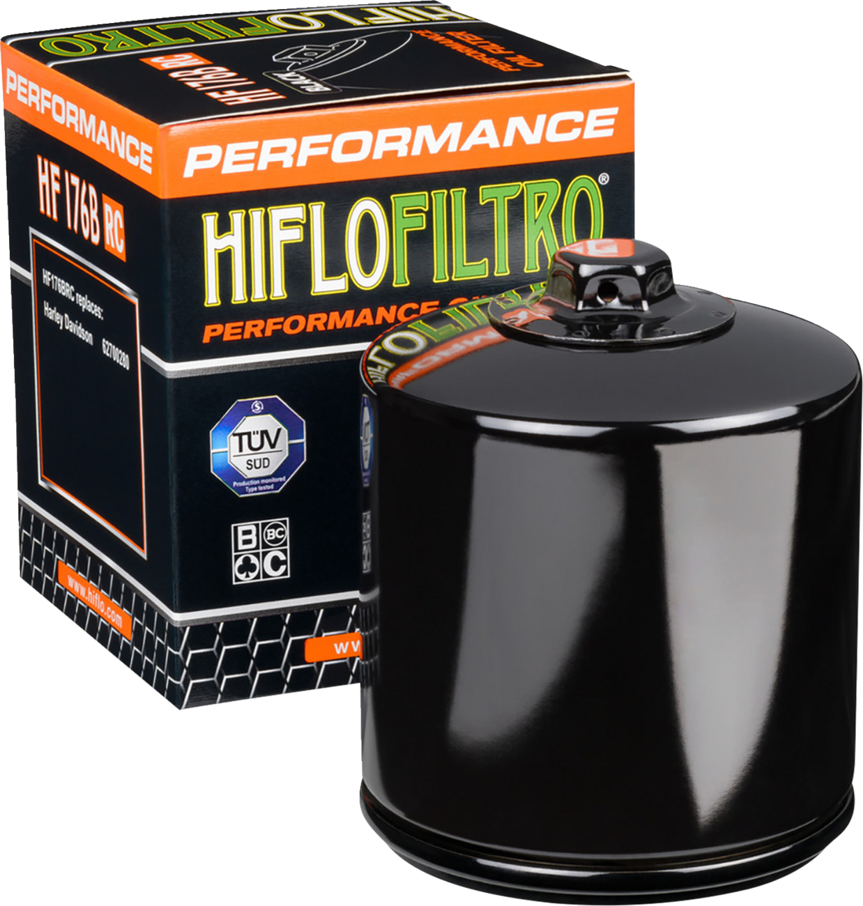 Hiflofiltro Performance Oil Filter - Black