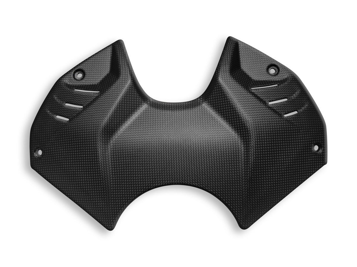 CRB131O - MATT CARBON TANK COVER SF V4/S MY20 (DP STYLE)
