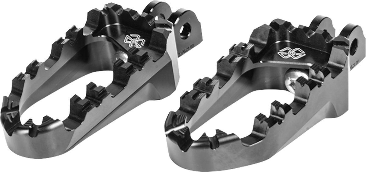 Gilles Tooling Pro-X Enduro Foot Pegs - Black - Pan America