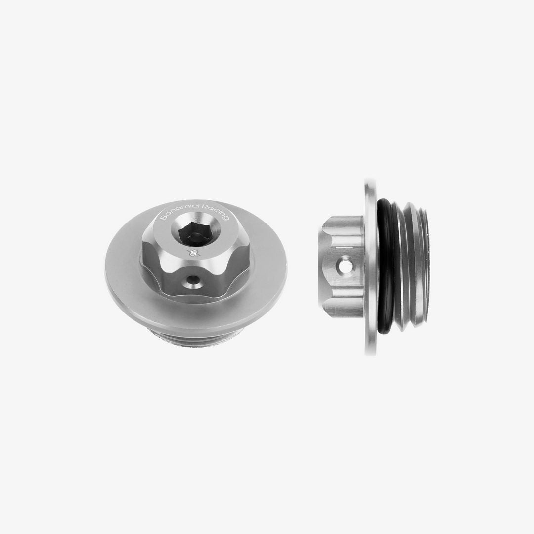 Bonamici Racing Oil Cap - M27x3 - Silver