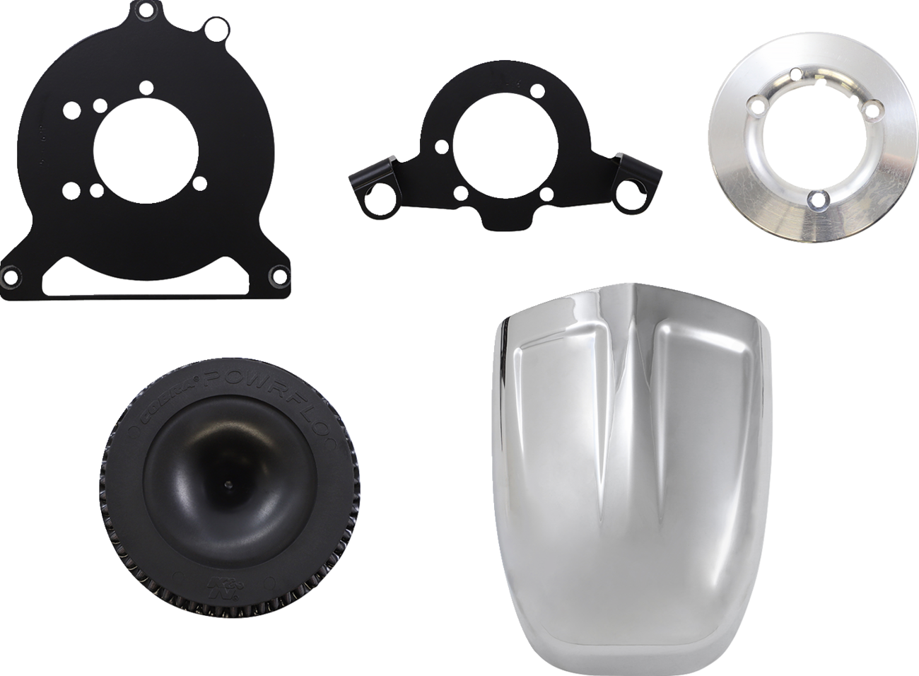 Cobra PowrFlo Air Intake Kit - Chrome