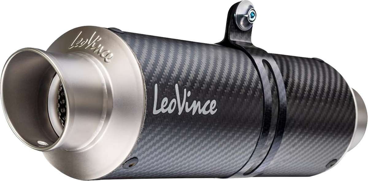 LeoVince GP Corsa Matte Slip-On Muffler - Black - Duke 390