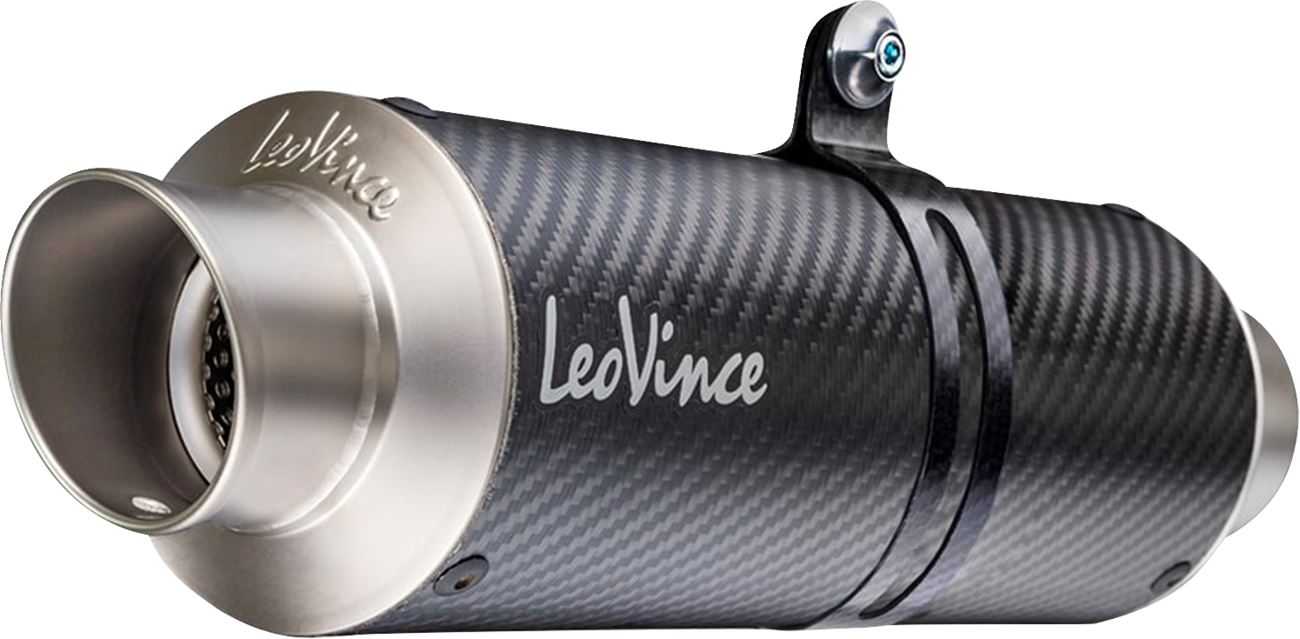 LeoVince GP Corsa Matte Slip-On Muffler - Black - Duke 390