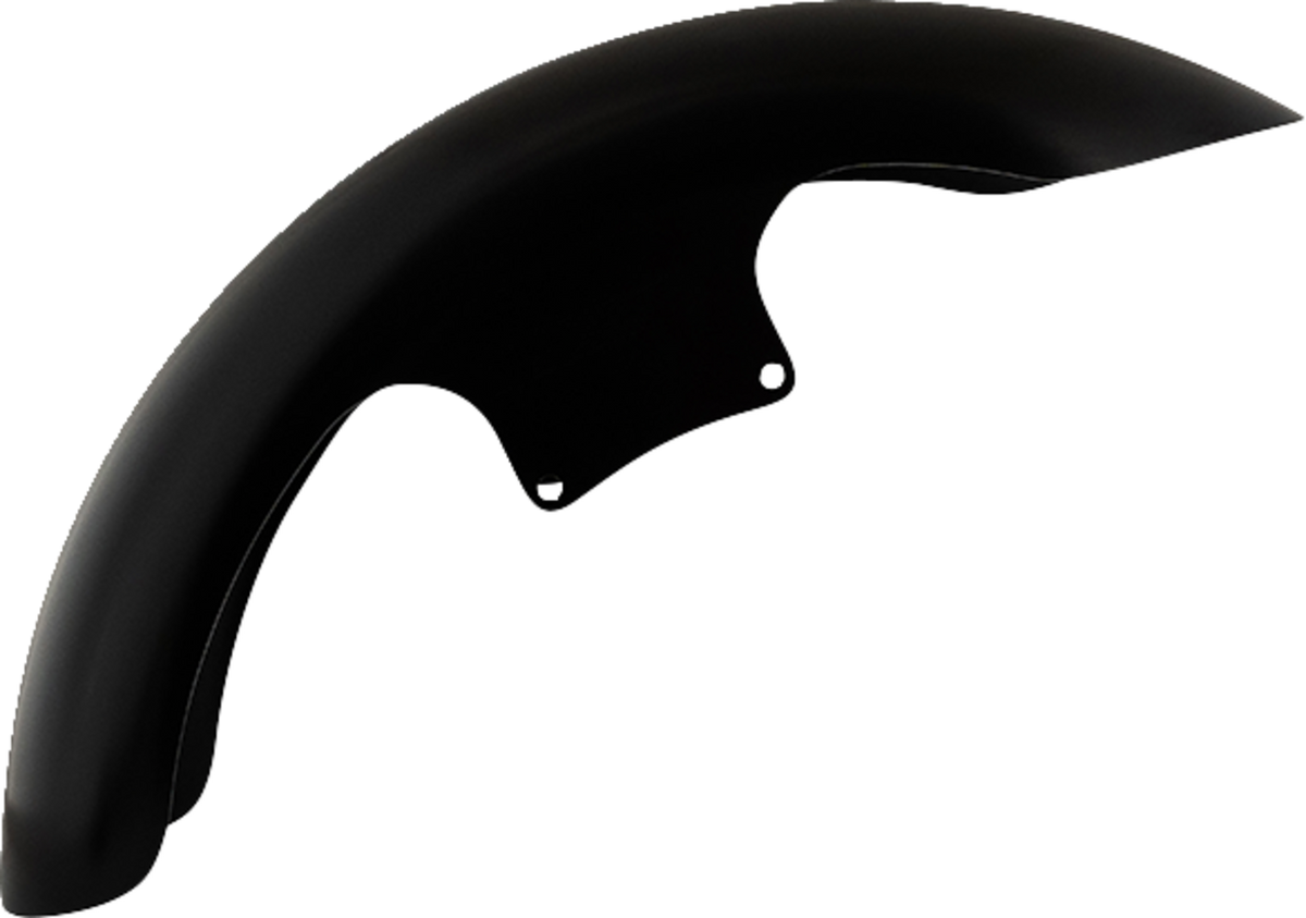Klock Werks Henry Front Fender - Black - 16"-19" - HD Touring