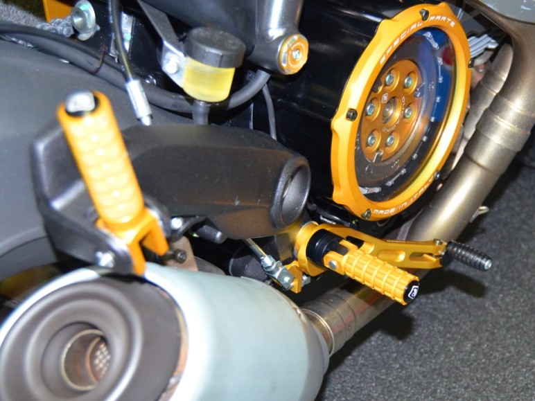 Ducabike DBK PPSCRA01 - Adjustable Foot Pegs Scrambler