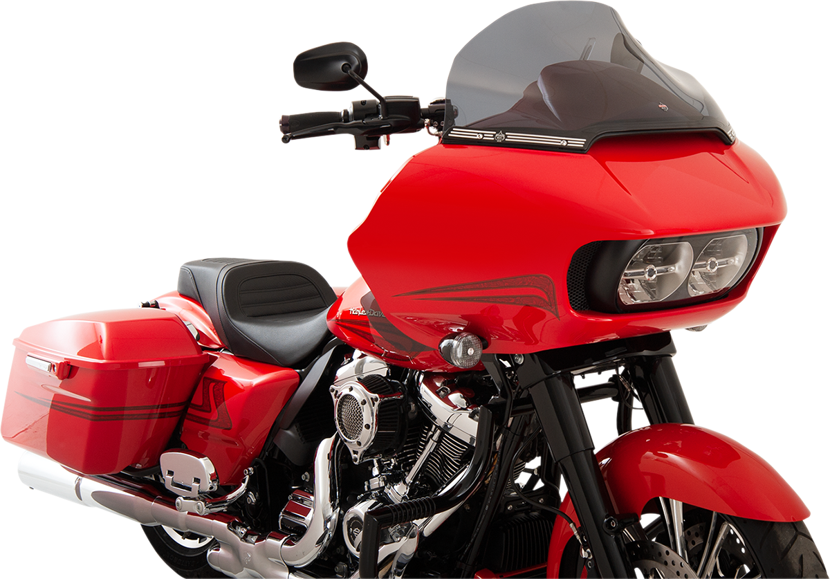 Klock Werks Sport Flare® Windshield - 14" - Dark Smoke - '15-'25 FLTR