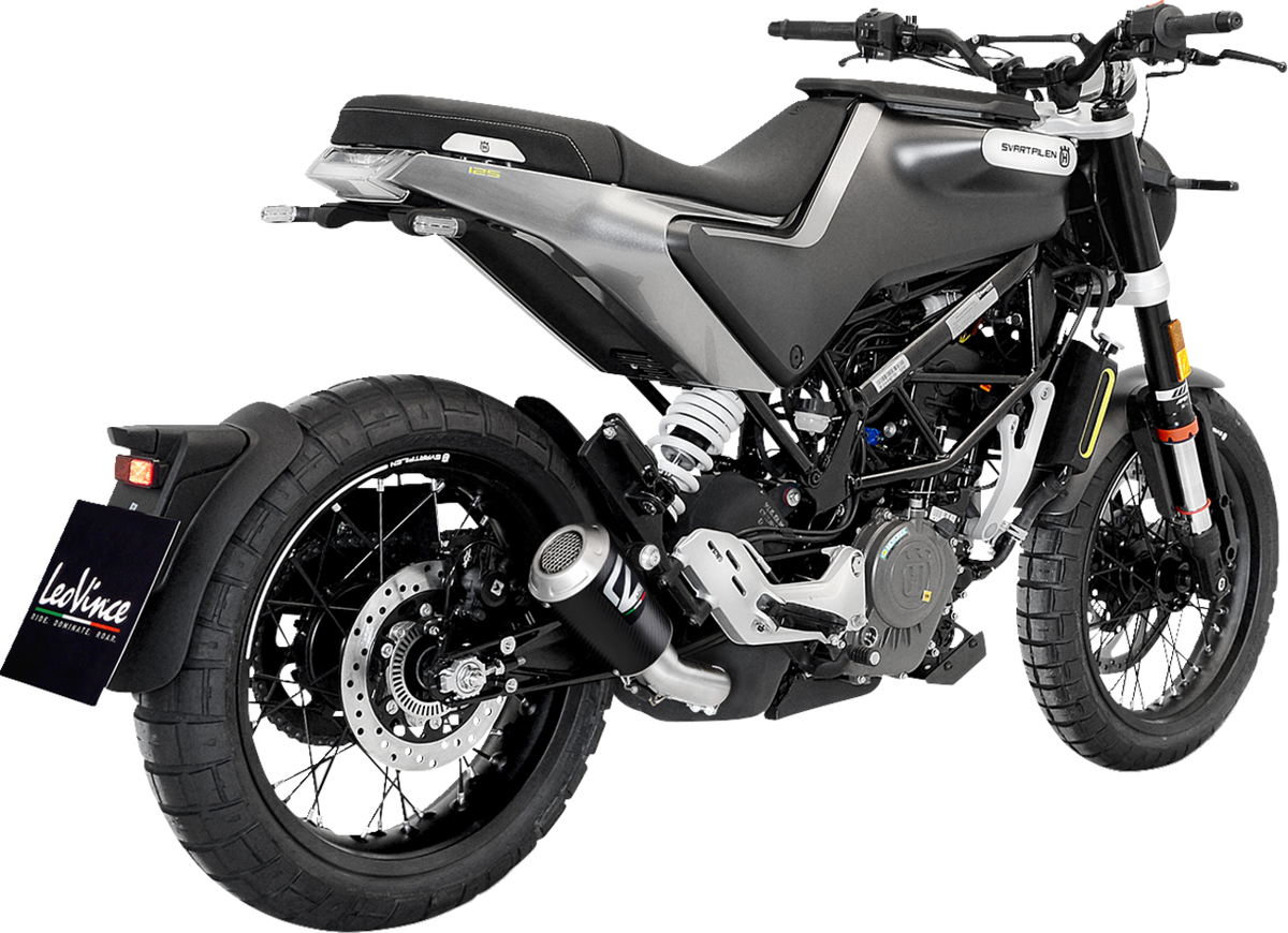LeoVince LV-10 Slip-On Muffler - Carbon Fiber