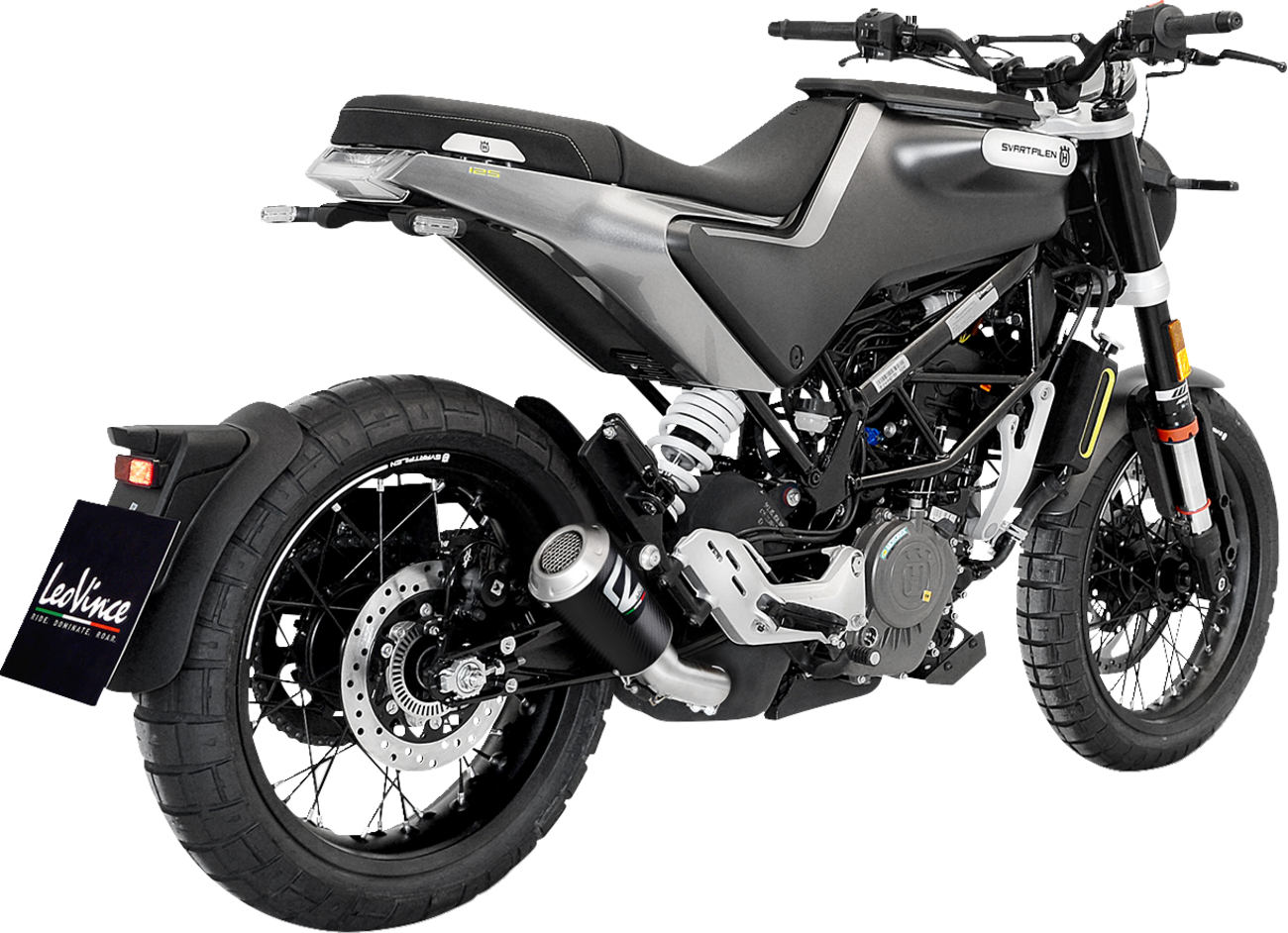 LeoVince LV-10 Slip-On Muffler - Carbon Fiber