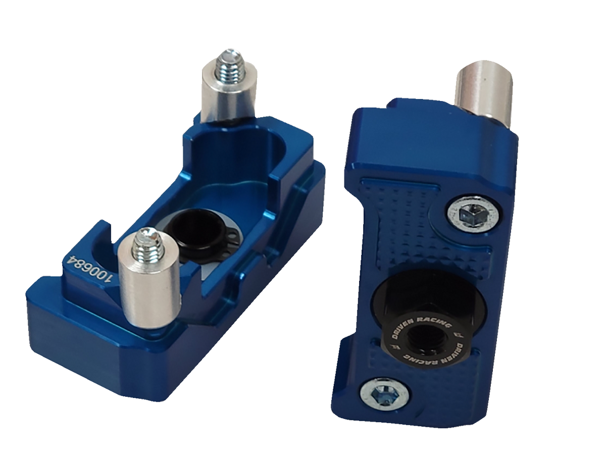 Driven Racing Captive Axle Block Sliders - Blue