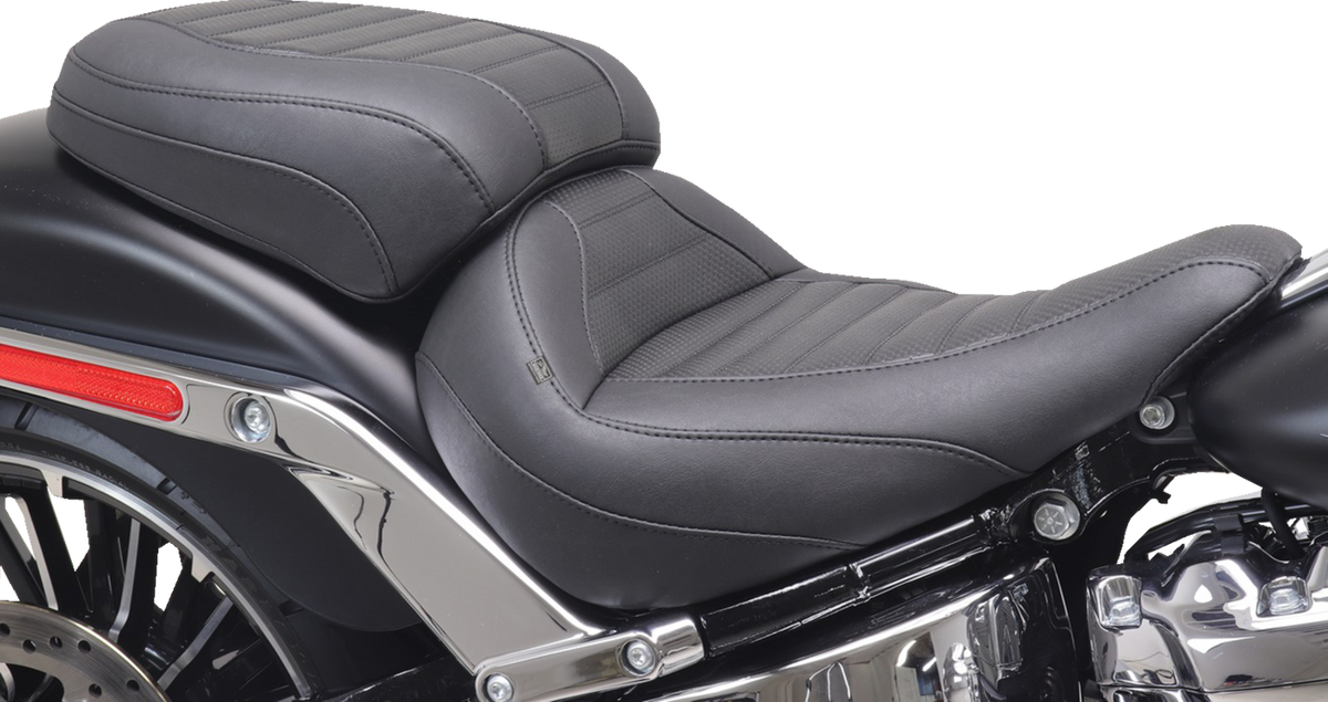 Mustang Touring Solo Seat - Tuck-N-Roll - FXBR '23-'25