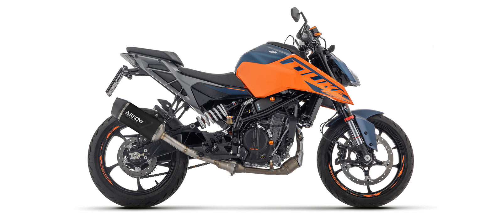 Indy Race Evo Aluminium Dark" Slip On With Carbon End Cap"
