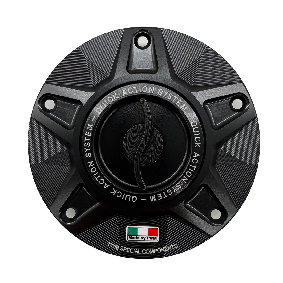 TWM Quick Action CNC Aluminum Gas Cap For Ducati - TDPR.07