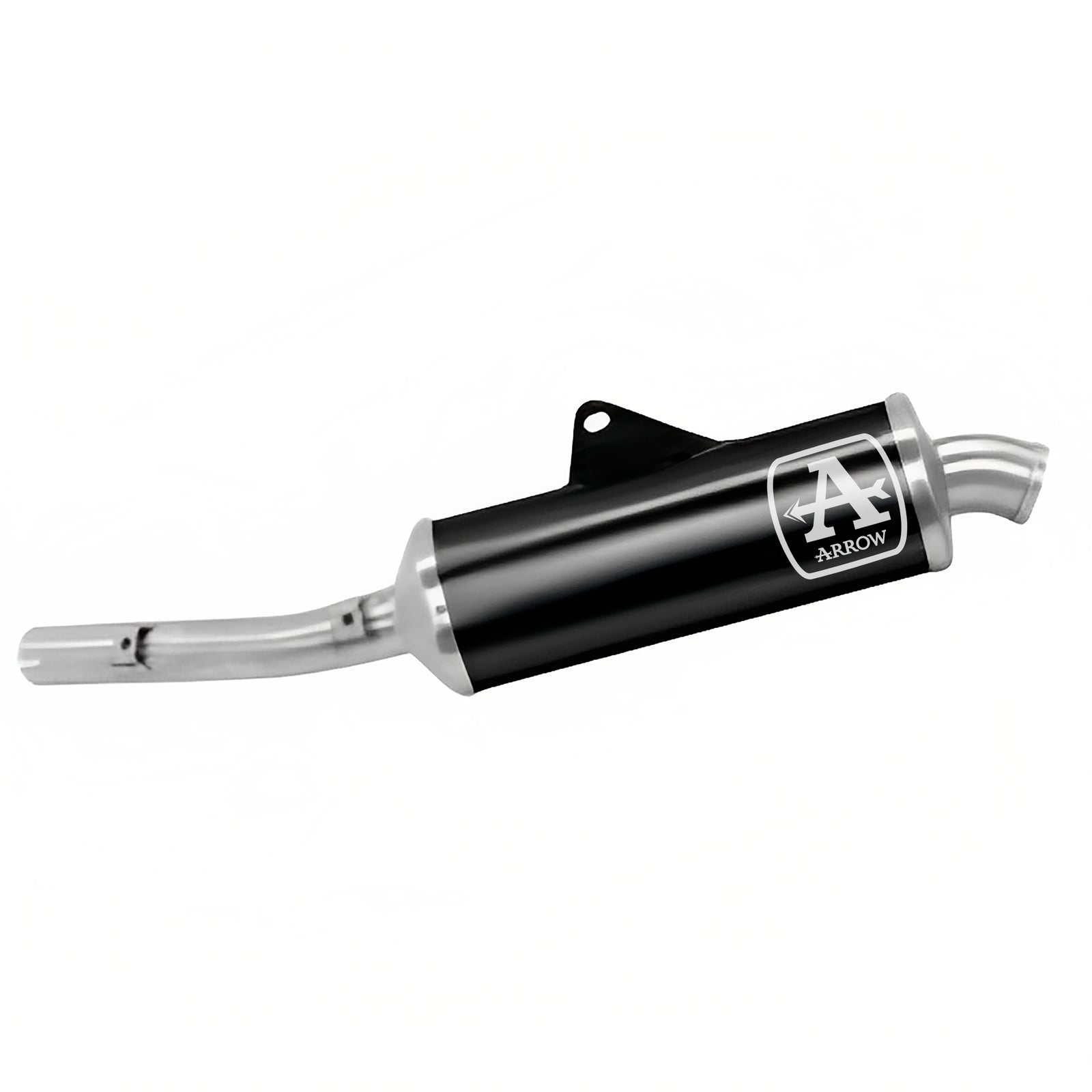 Arrow 72628AON Indy Race Aluminium Dark Slip On With Steel End Cap