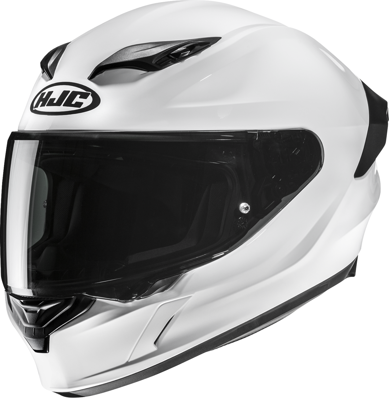 HJC I11 Plus Solid Helmet - Pearl White / White / 3XL
