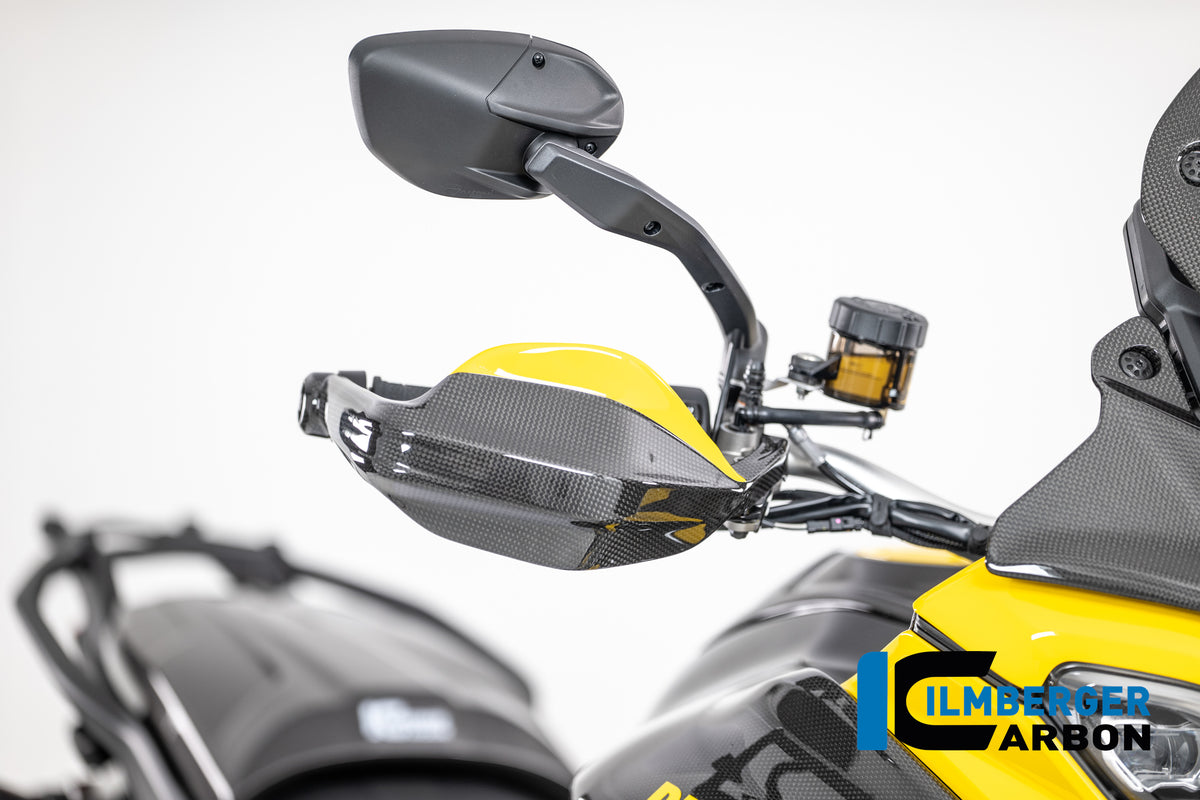 Ilmberger Carbon Right Hand Protector Glossy Carbon Ducati Multistrada V4 2025