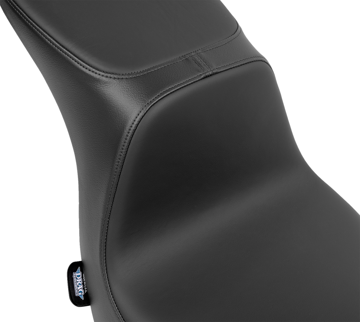 Drag Specialties Seats Predator 2-Up Seat - Solar Leather - Smooth - FLSB/FXLRS '18-'24
