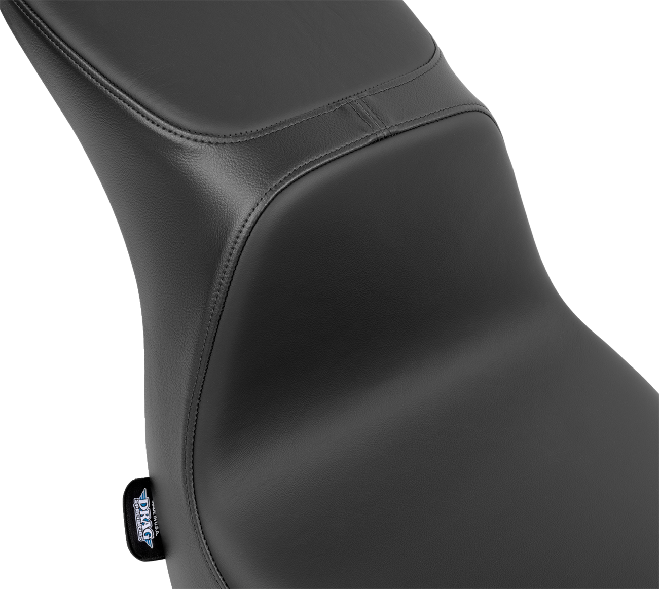 Drag Specialties Seats Predator 2-Up Seat - Solar Leather - Smooth - FLSB/FXLRS '18-'24