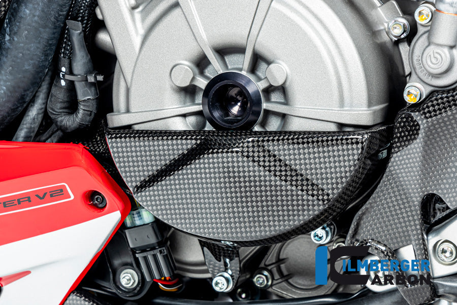 Ilmberger Carbon Alternator Cover Ducati Streetfighter V2 - Gloss