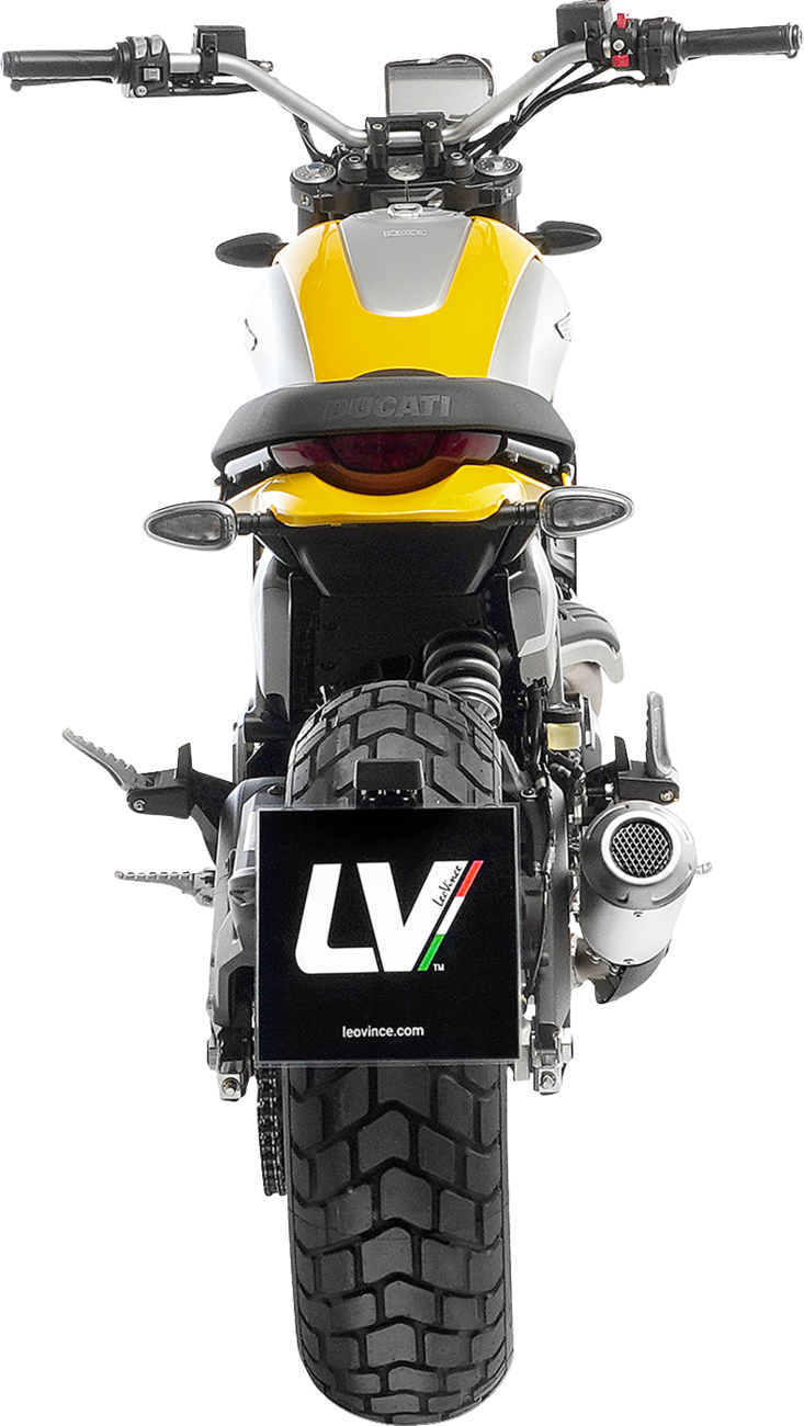 LeoVince Link Pipe - Ducati 800 Scrambler