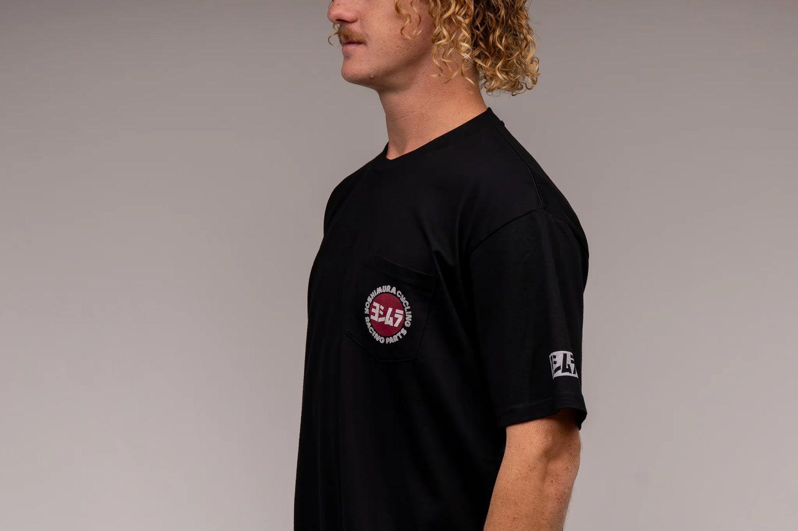 Yoshimura Racing Parts Pocket Tee Black