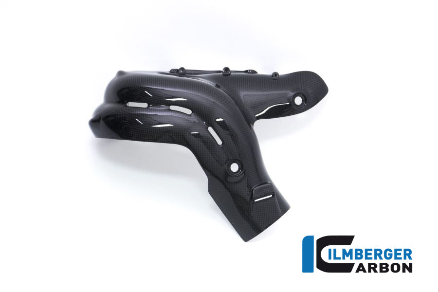 Ilmberger Carbon Exhaust Protection Set Ducati Panigale Streetfighter V4 / V4 S - Gloss