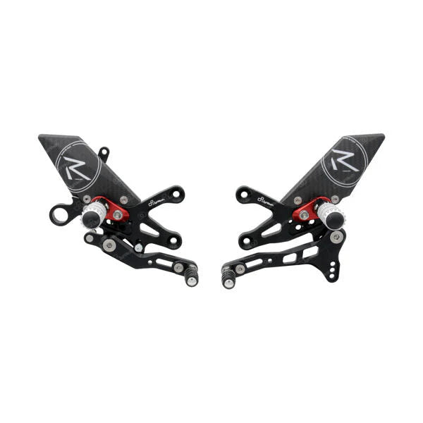 LighTech R Series Adjustable Rearsets For Aprilia RSV4 RR / RF Tuono