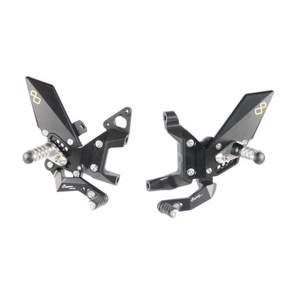 LighTech Track System Adjustable Rear Sets For 899 959 1199 1299
