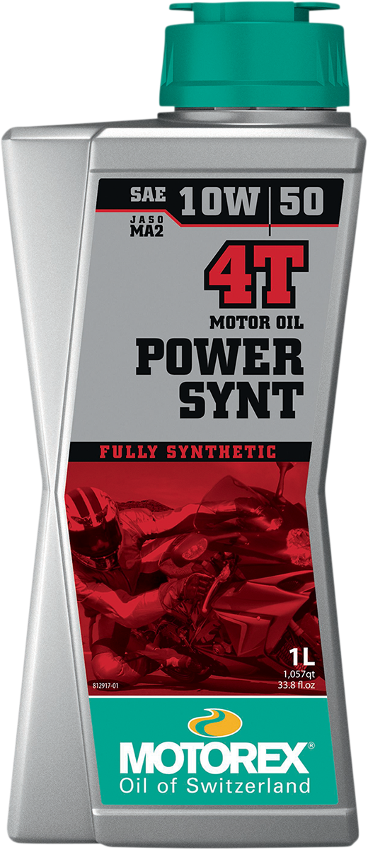 Motorex Power Synt 4T Engine Oil - 10w-50 - 1L